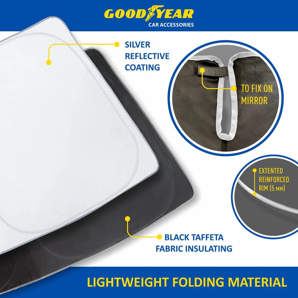 Foldable Windshield Sun Shade for Front Window T2351