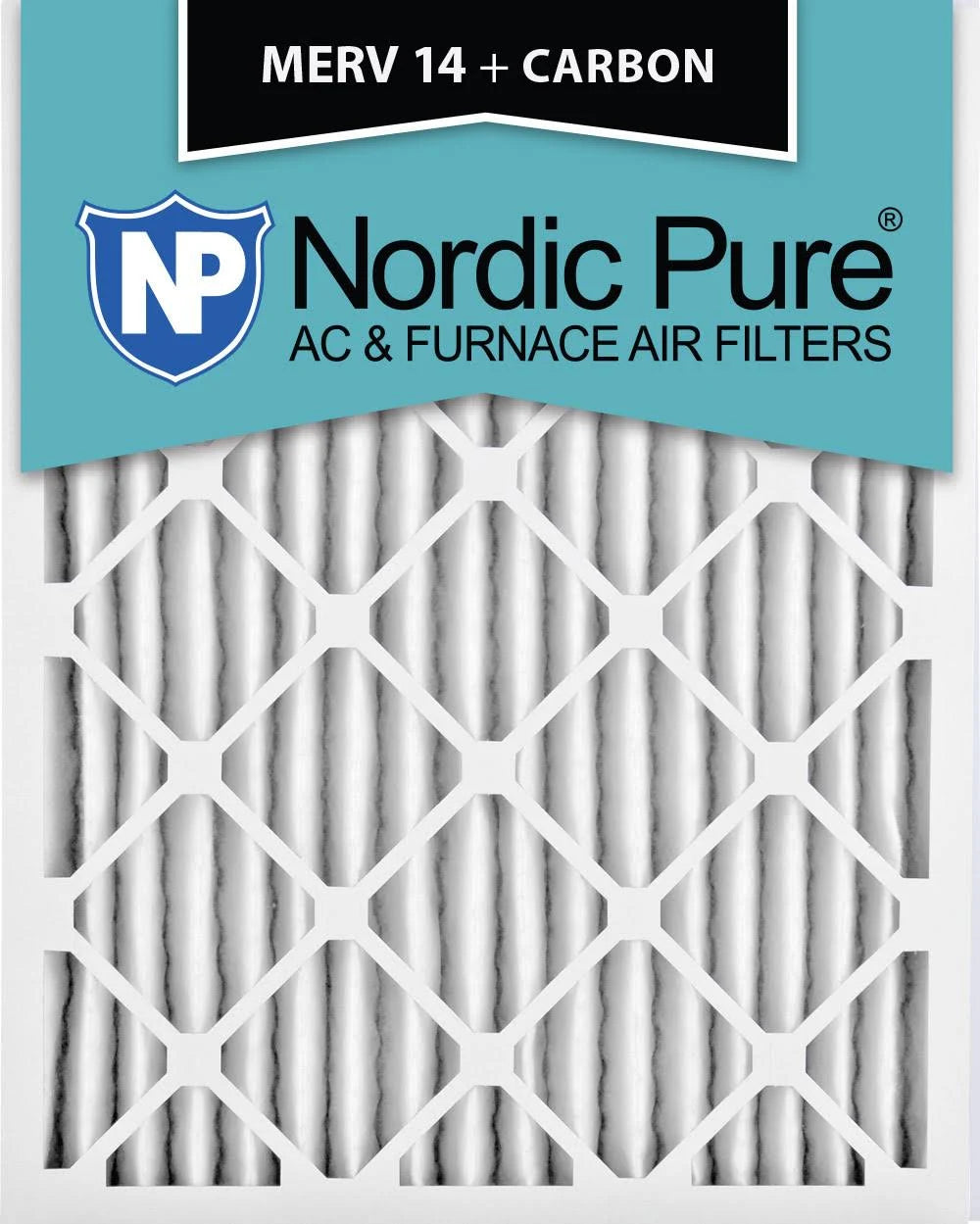 12x24x2 Pleated Air Filters MERV 10 QTY 12 D755