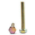 1/4-20 x 2 Coarse Thread Grade 8 Hex Tap Bolt Alloy Steel Yellow Zinc Plated Pk 750 G4887