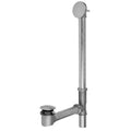 White Bottom Outlet Toe Control Tub Waste J609212