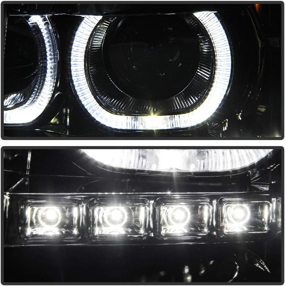 2007-2013 Chevy Silverado 1500 2500 3500 LED Halo Projector Headlights R464221
