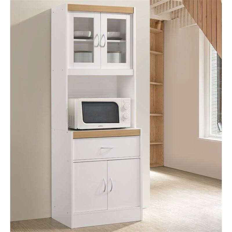 White Kitchen Cabinet J206
