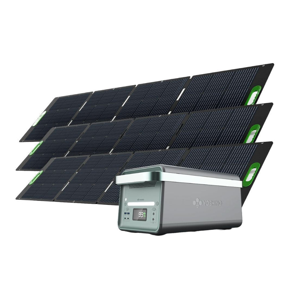 Portable Solar Generator 330W with 100W Solar Panel K419