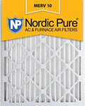12x24x2 Pleated Air Filters MERV 10 QTY 12 D755