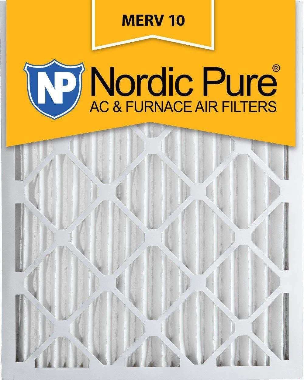12x24x2 Pleated Air Filters MERV 10 QTY 12 D755
