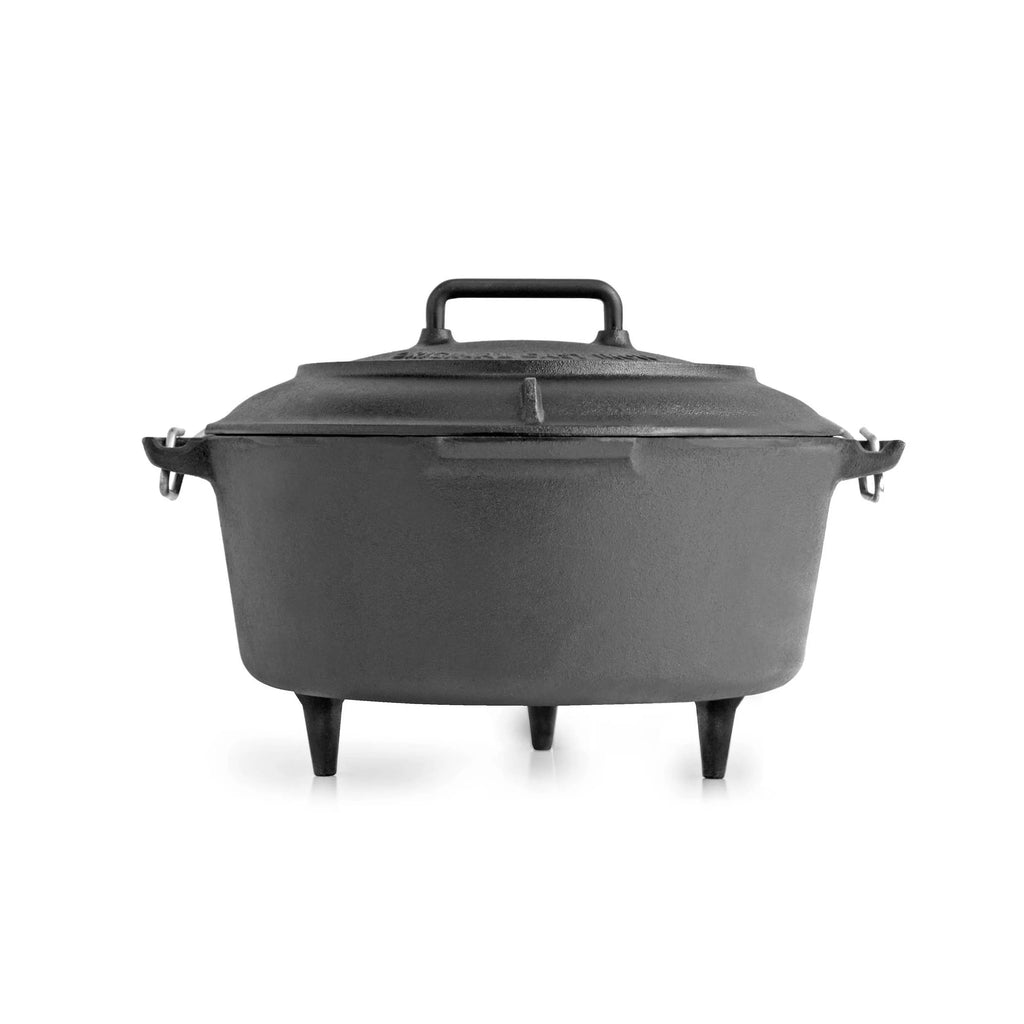 8 Qt Pre-seasoned Cast Iron Dutch Oven F721354