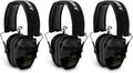 Razor Slim Electronic Shooting Muffs 3-Pack, Camo Black W406
