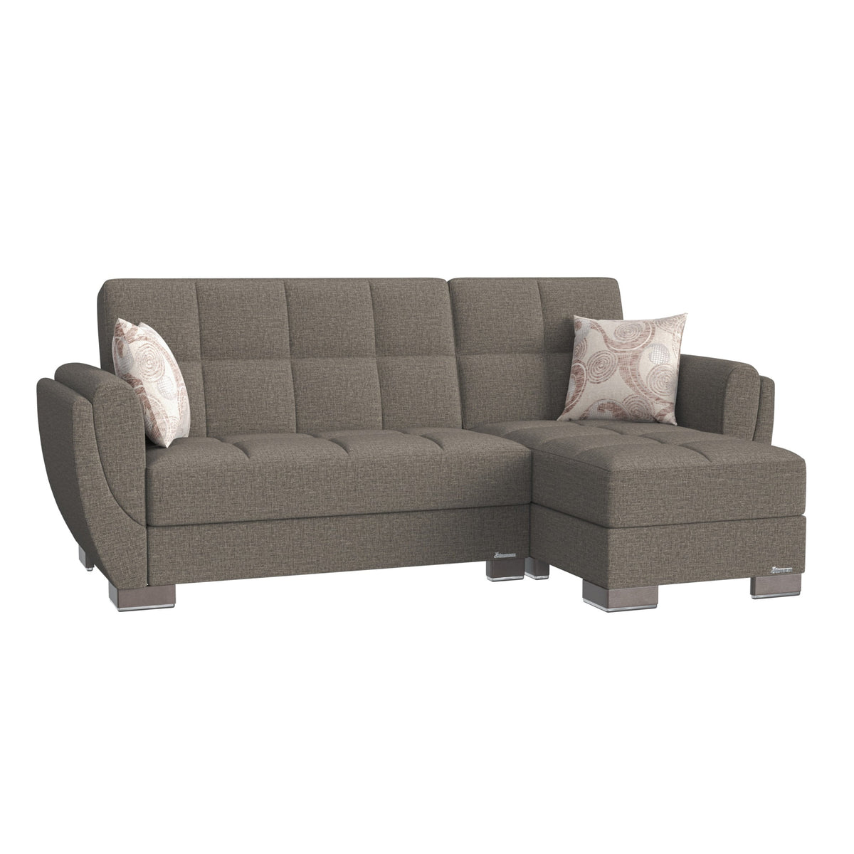 Brown Sectional O831