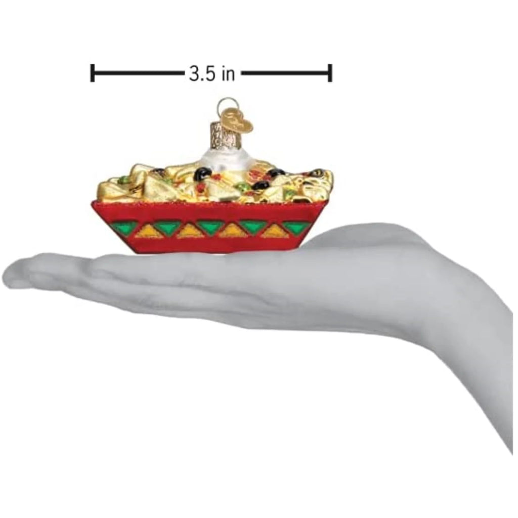 Glass Blown Tree Ornament M34155