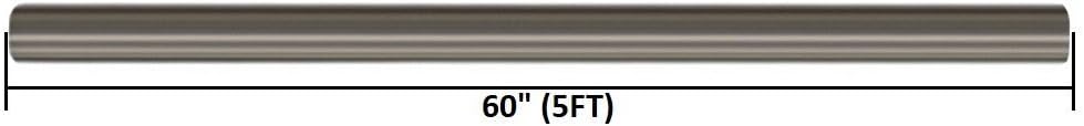 Stainless Steel Straight Exhaust Pipe 2.75" OD 5' Long Pack of 2 S903715