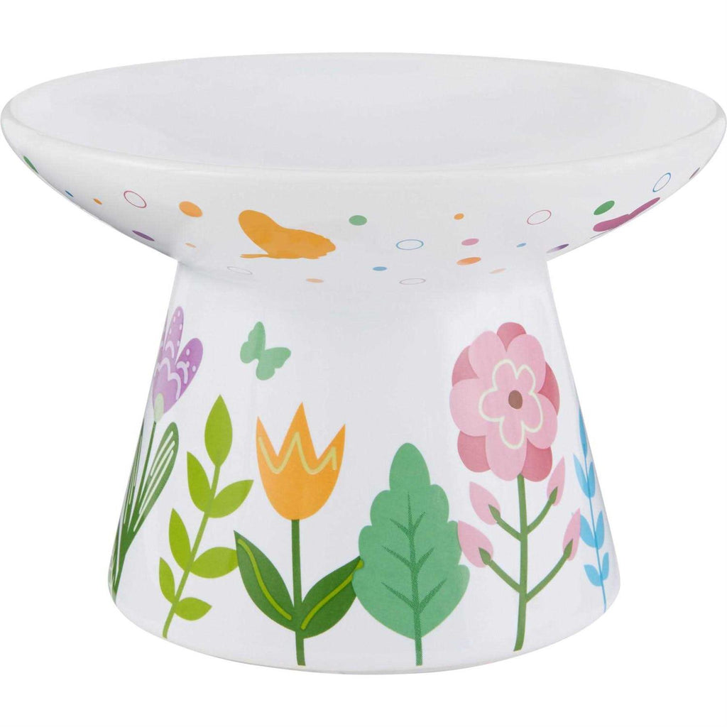 Ceramic Elevated Cat Bowl E7696