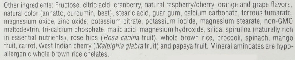 Children's Chewable Multi-Vitamin & Mineral Supplement, 180 Animal-Shaped Tablets R187
