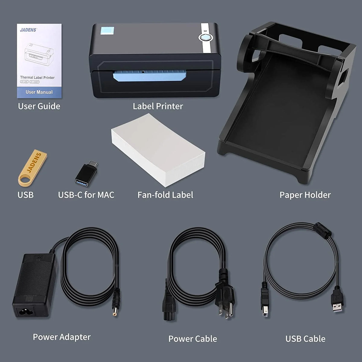 4''x6'' Bluetooth Thermal Label Printer W6163