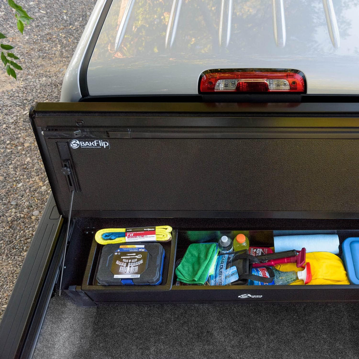 Black Fold-Away Utility Box E536