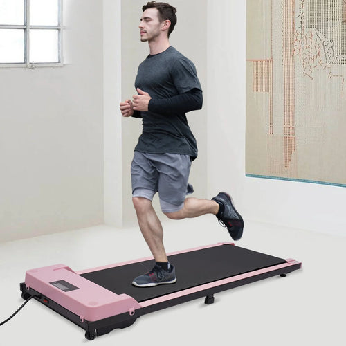 1.0 HP Electric Walking Pad with Remote Control and LED Display I295