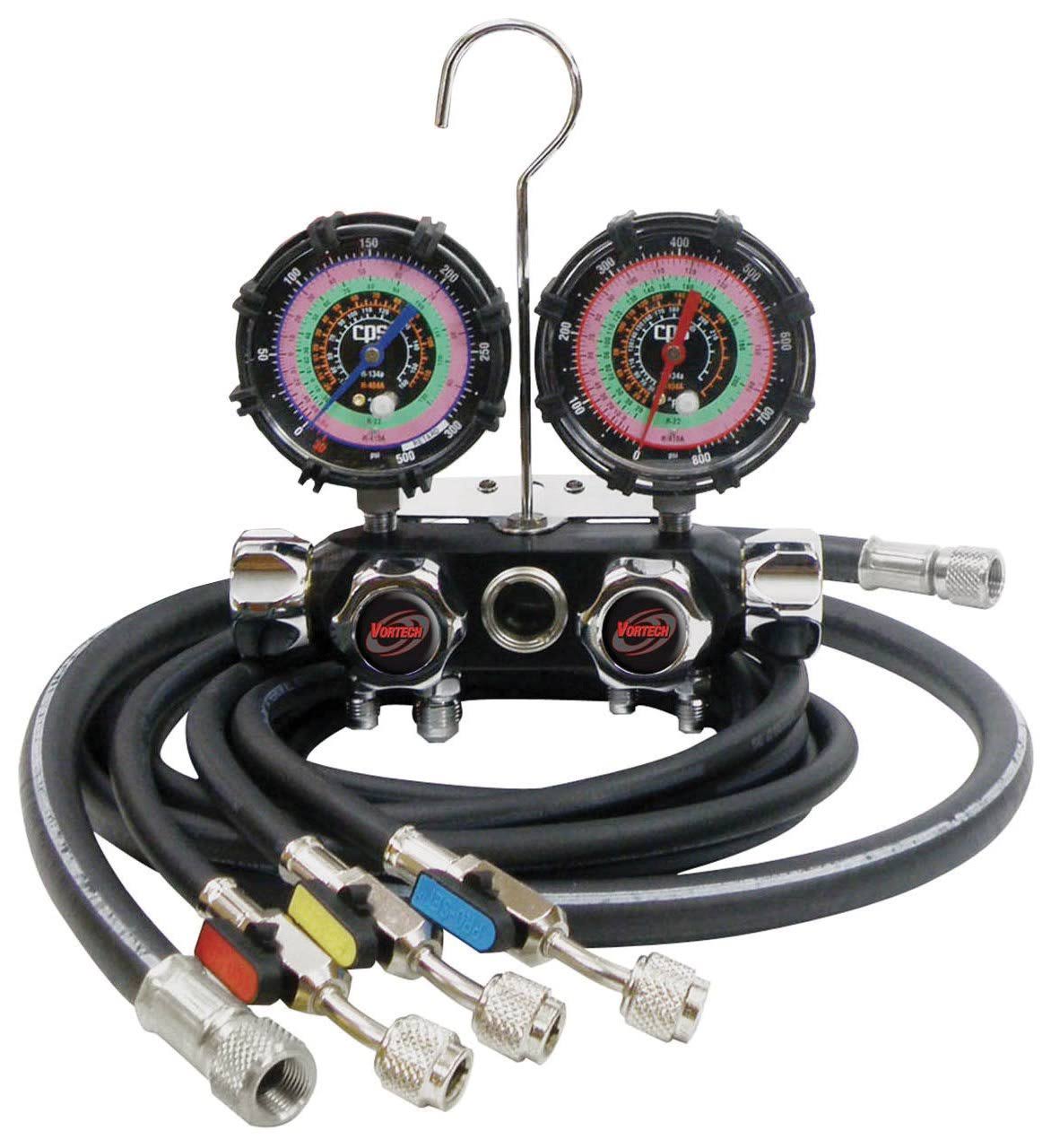 Mechanical Manifold Gauge Set 4 Valves O725777