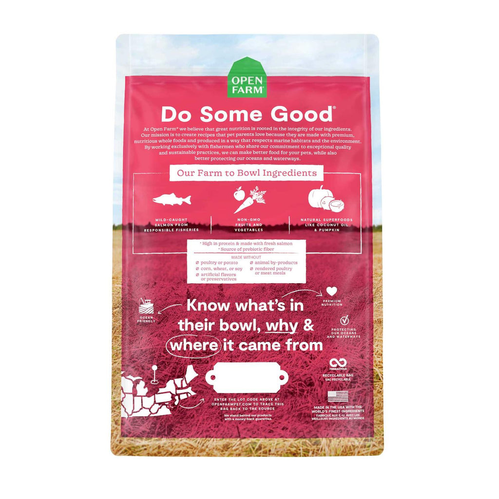 Grain-Free Wild-Caught Salmon Dry Dog Food X6945