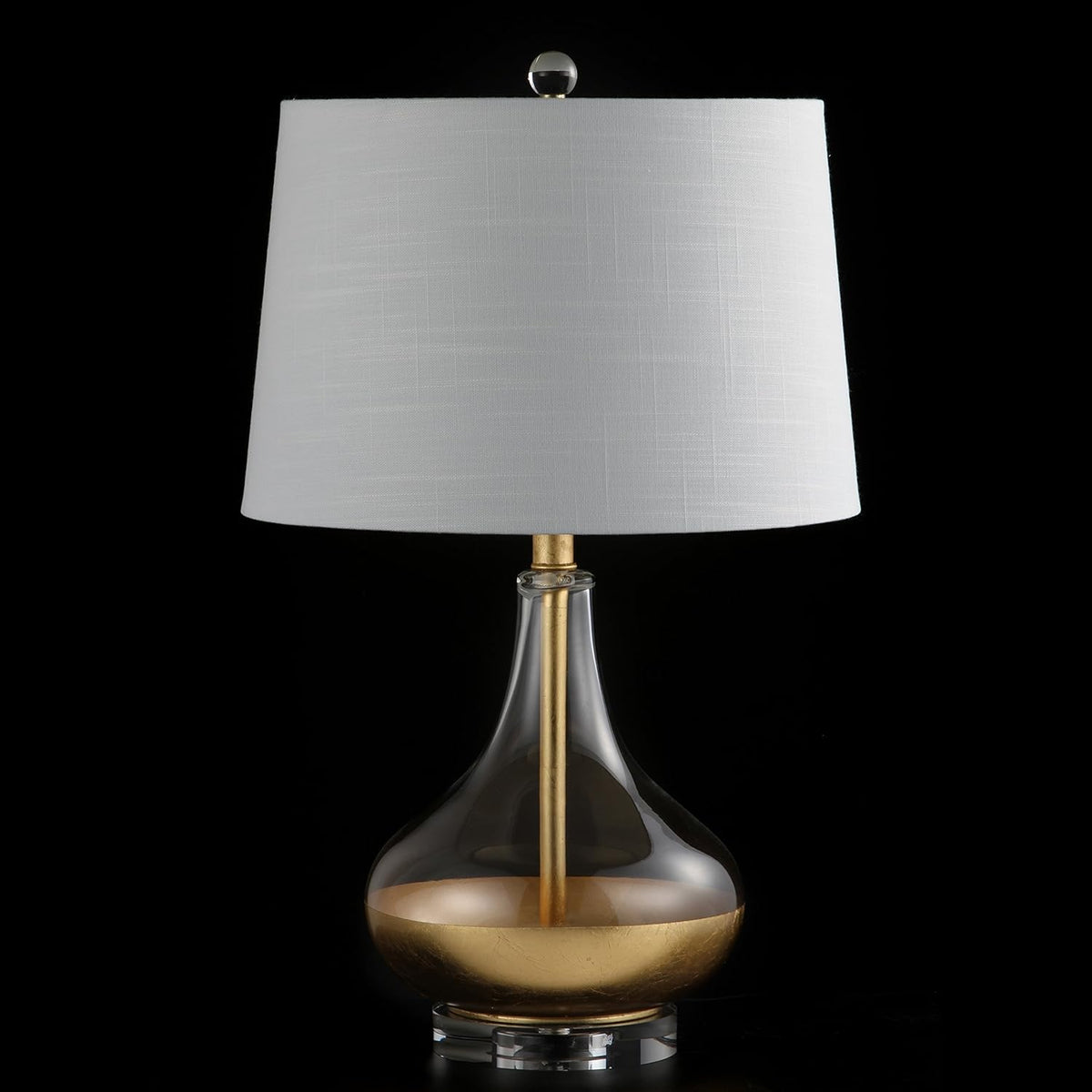 Gold Leaf Glass LED Table Lamp S87283