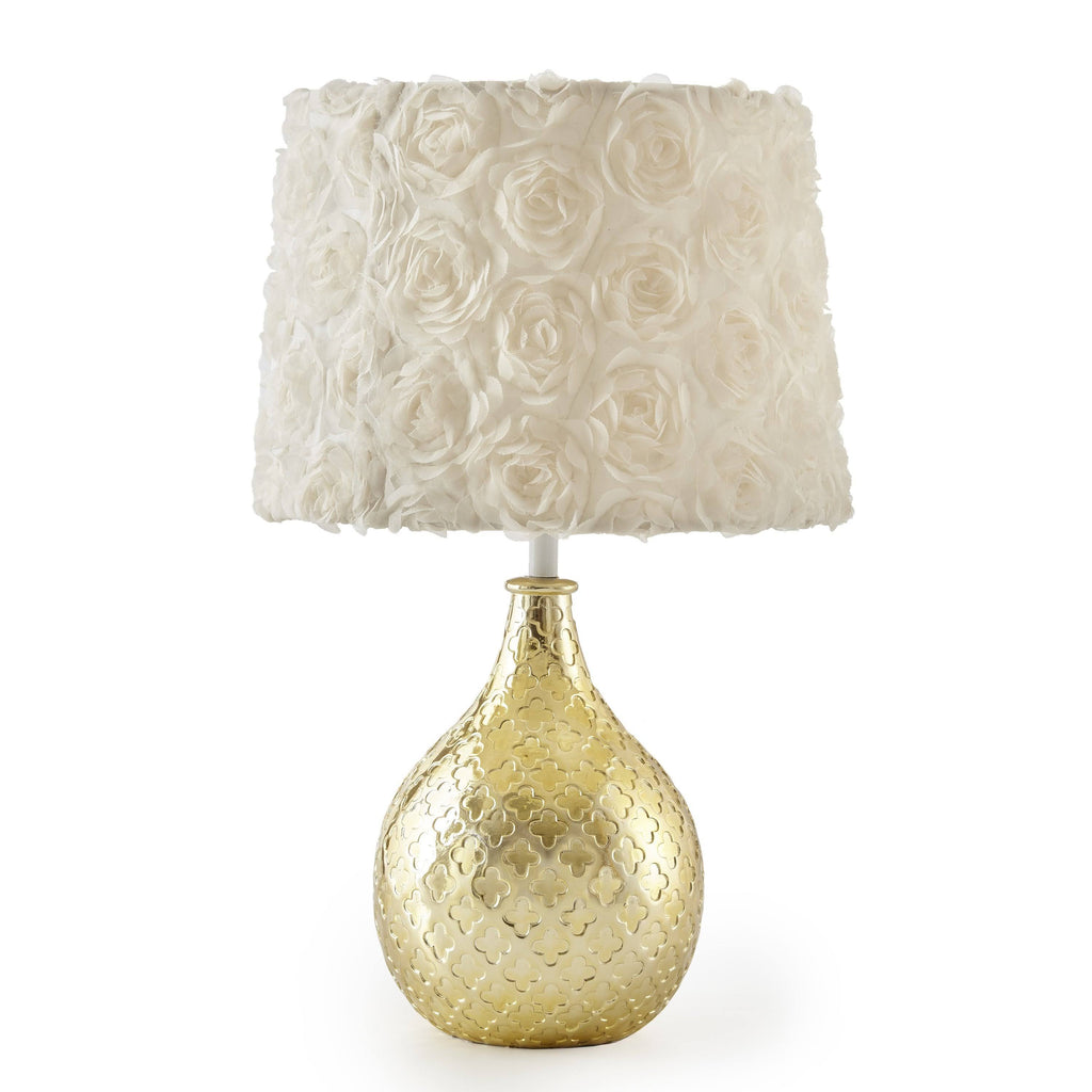Gold Lamp Base and Shade U4407