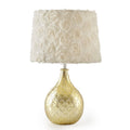 Gold Lamp Base and Shade U4407