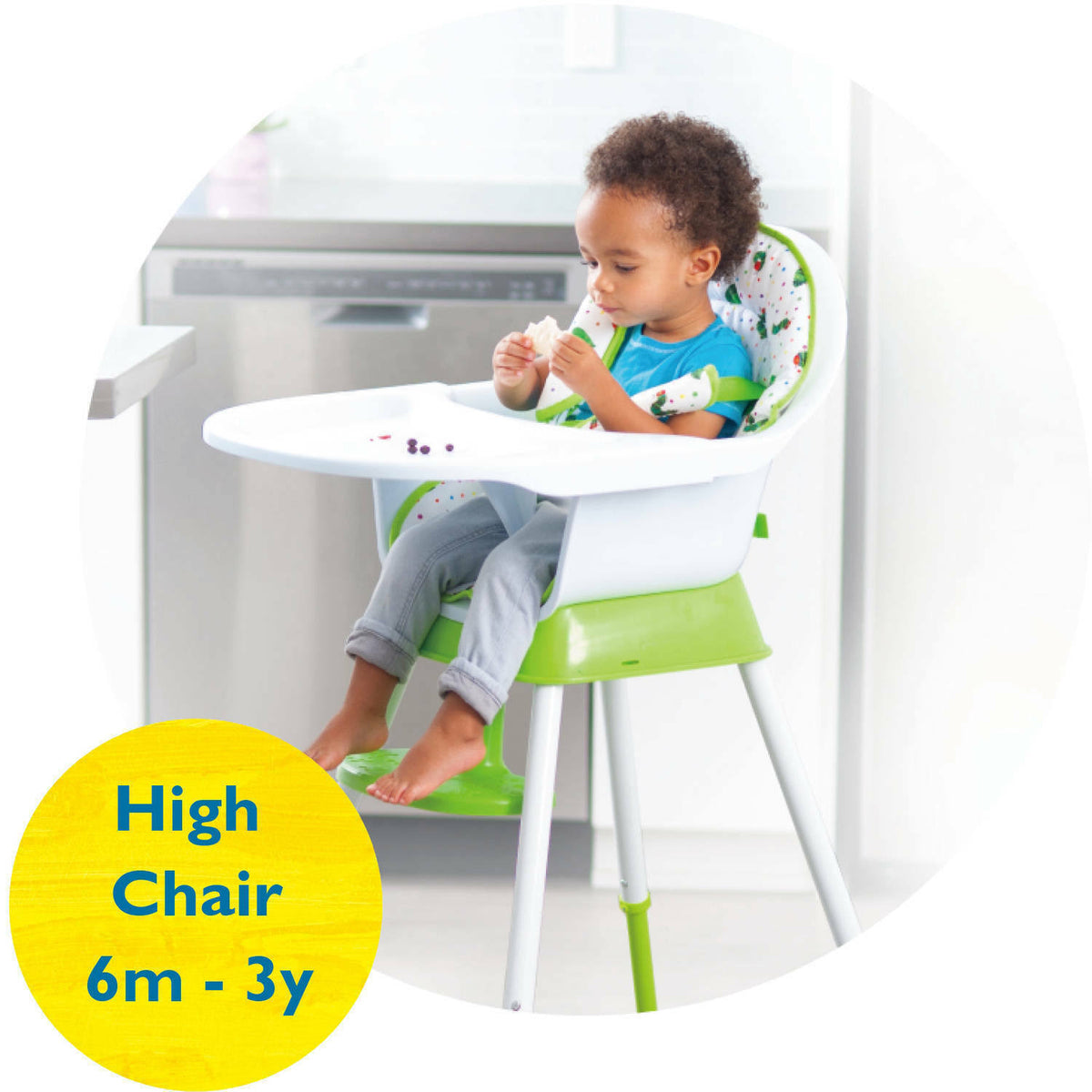 3-in-1 Convertible High Chair M254775