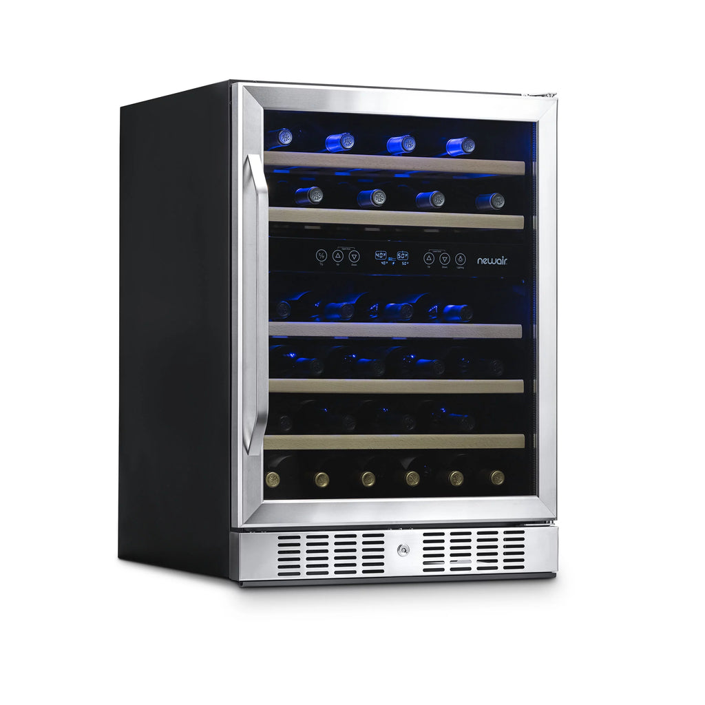 46-Bottle Dual-Zone Compressor Wine Refrigerator Q637
