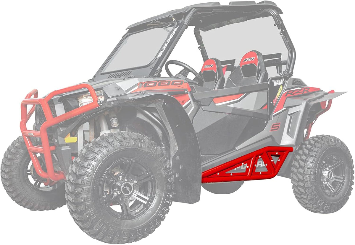 Black 2-Seater Nerf Bars A207607