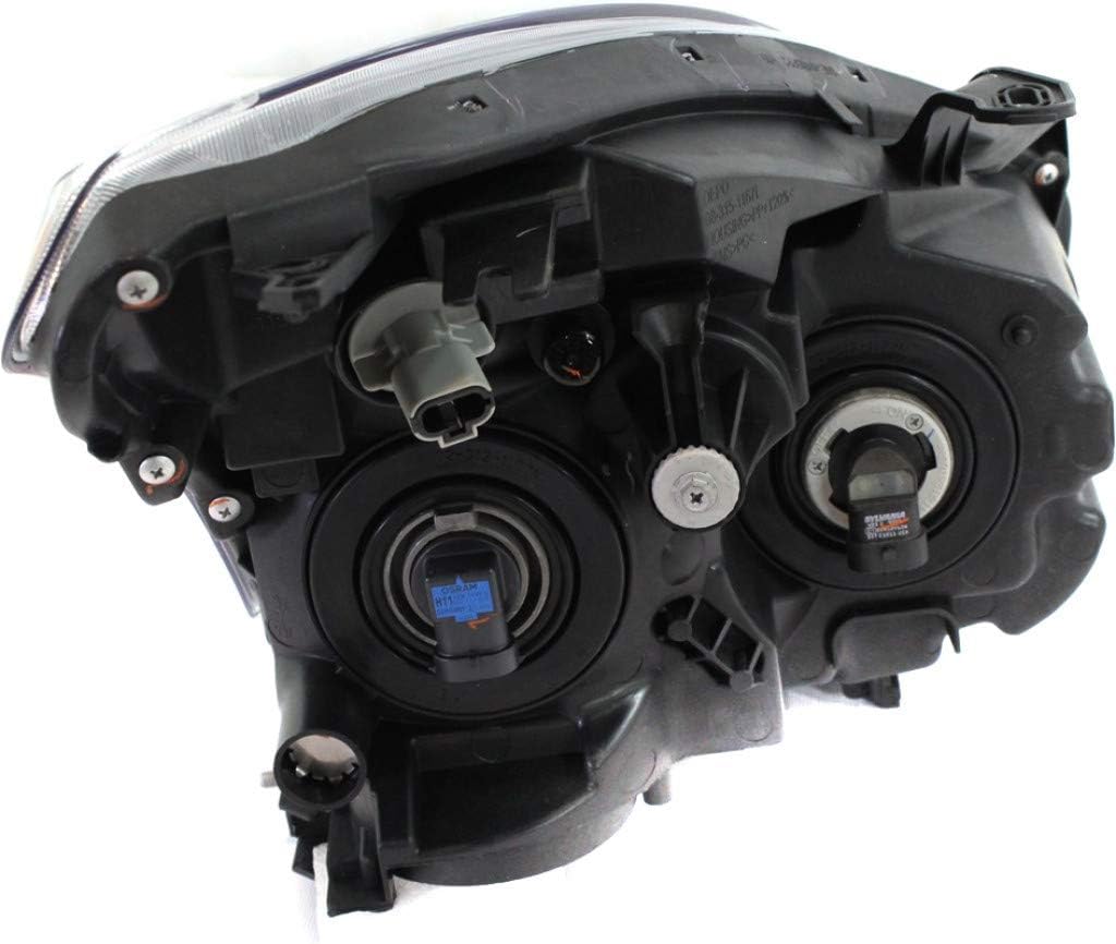 Headlight Assembly Halogen Pair for Nissan Rogue 2009 2010 W8927