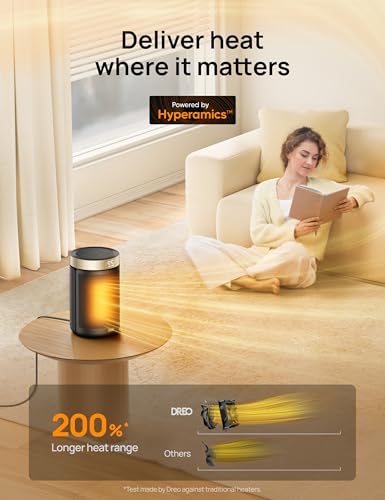 Portable Electric Space Heater with Thermostat and Remote M63263