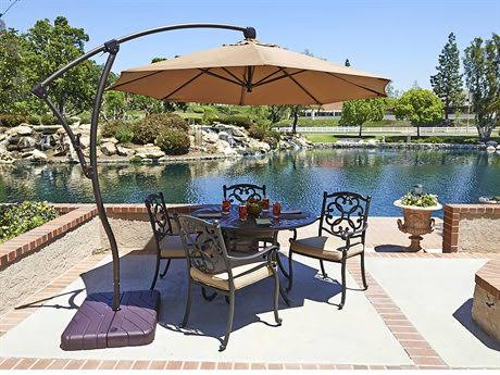 Antique Beige Cantilever Umbrella F794581