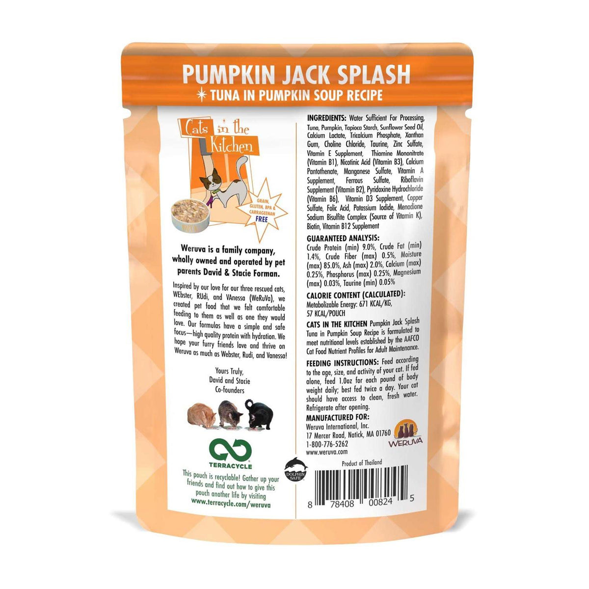 Wet Cat Food Pouches F6293