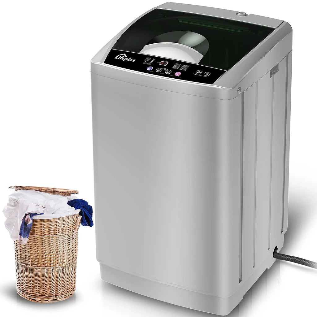 Portable Full-Automatic 1.8 Cu. ft. Top Load Laundry Washer Y847