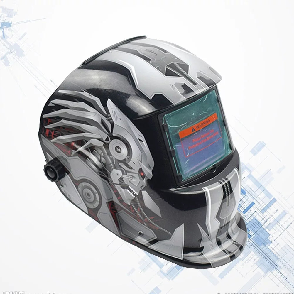 Solar Powered Auto Darkening Welding Helmet P128