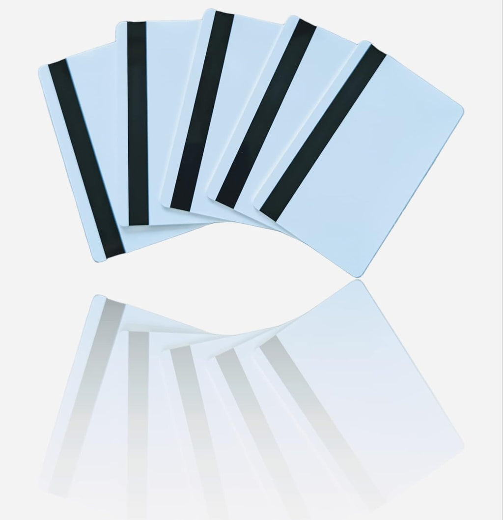 10 Pack Blank White EMV Chip Cards with Magnetic Stripe X645969