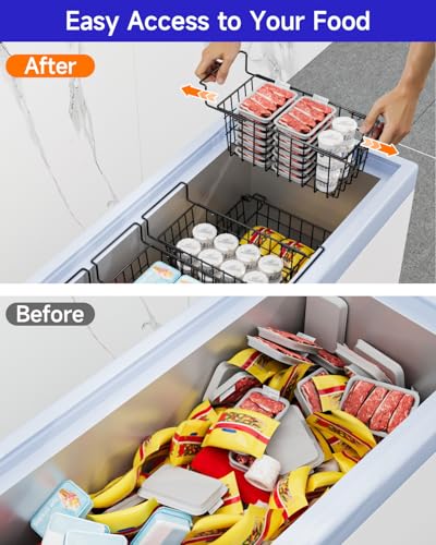 Expandable Freezer Organizer Bins 2 Pack R43097