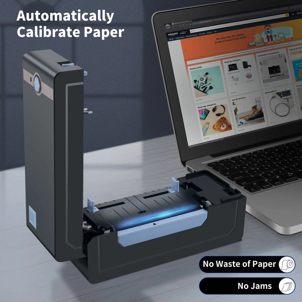 4''x6'' Bluetooth Thermal Label Printer W6163