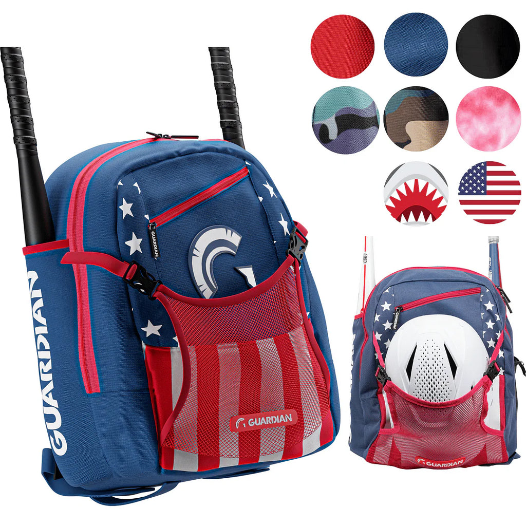 Youth Baseball Bag Holds Two Bats F665