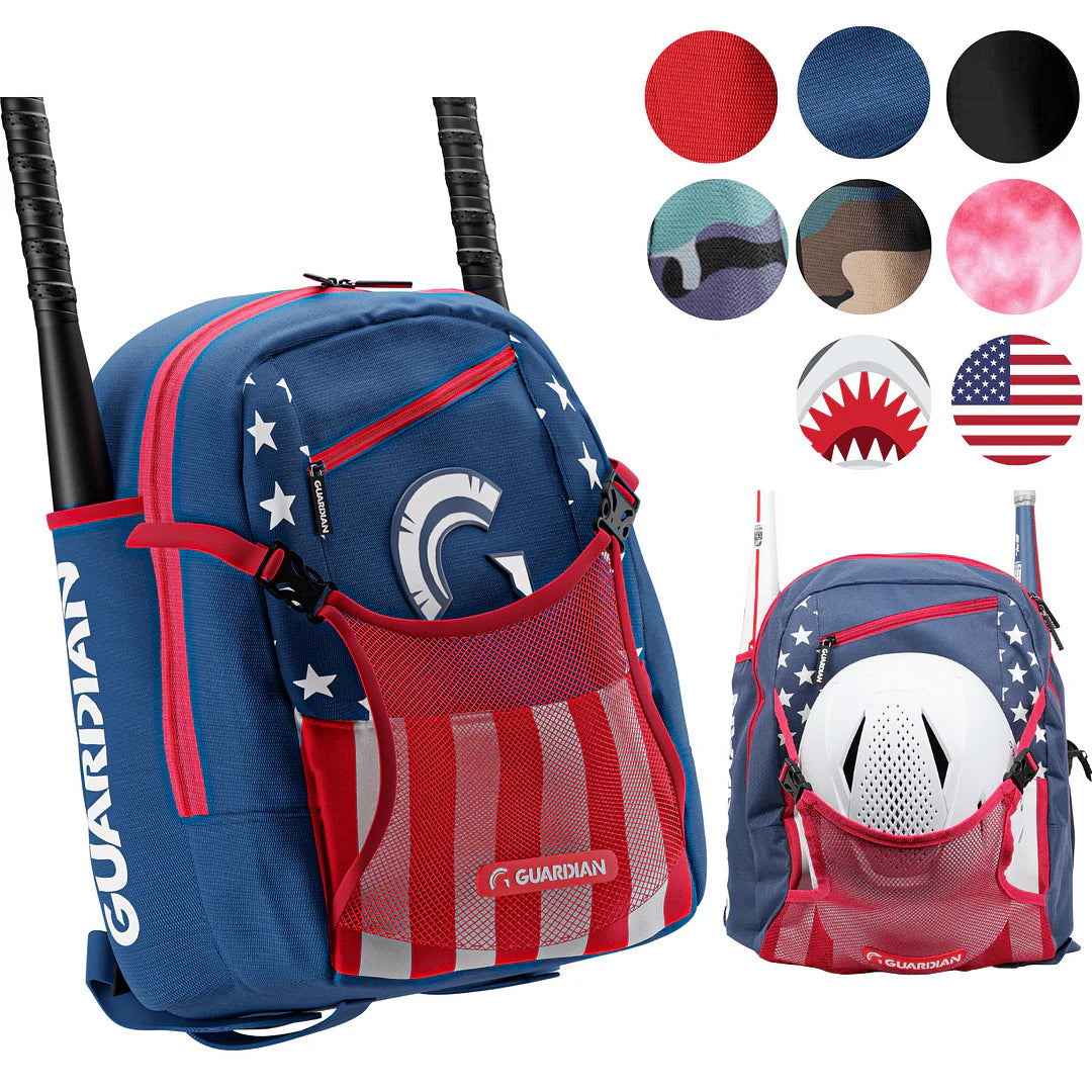 Youth Baseball Bag Holds Two Bats F665