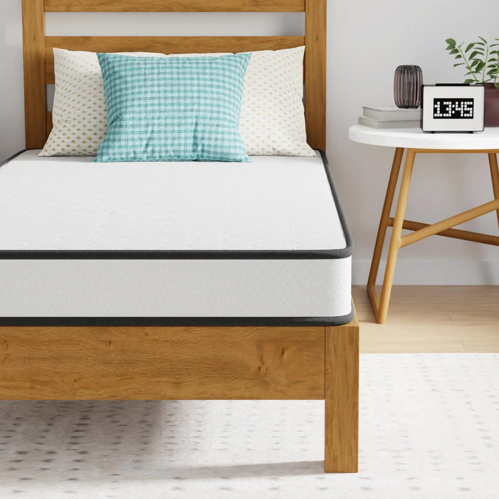 6 Inch Medium Firm Hybrid Twin Mattress Z3204