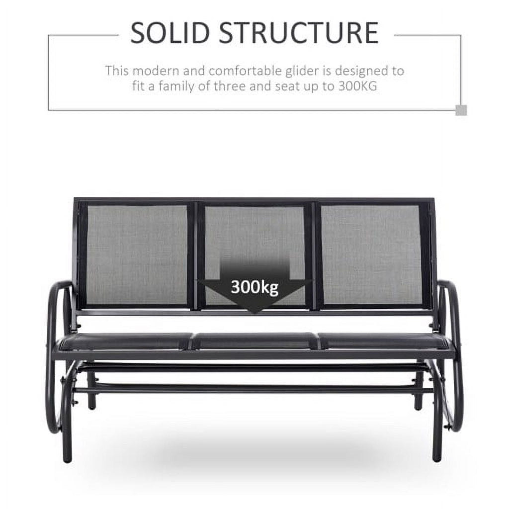 3 Seat Gliding Bench Chair R3276