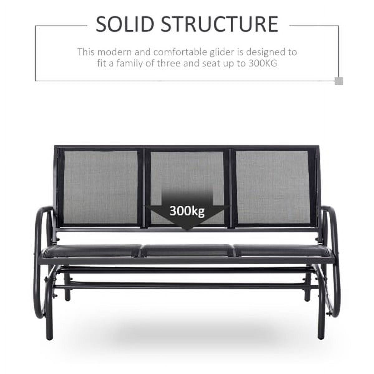3 Seat Gliding Bench Chair R3276