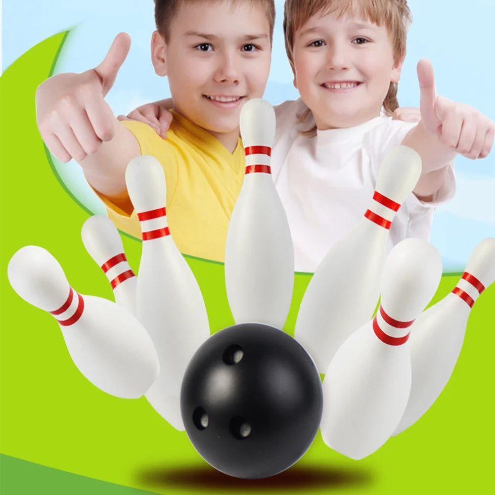 12Pcs Bowling Game Set Toddler Kids Toy I33635