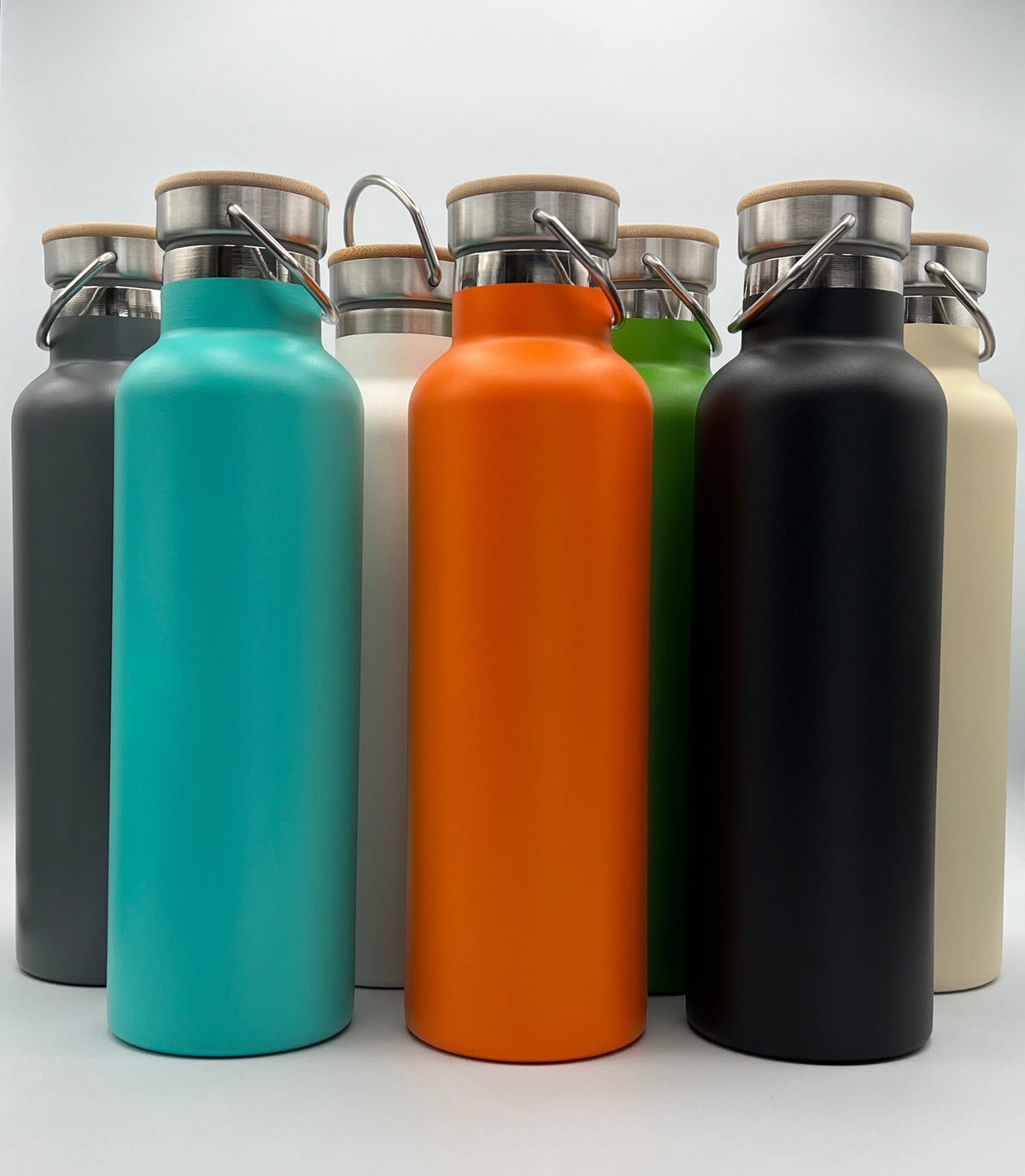LIME Stainless Steel Sports Water Bottles 25oz R469