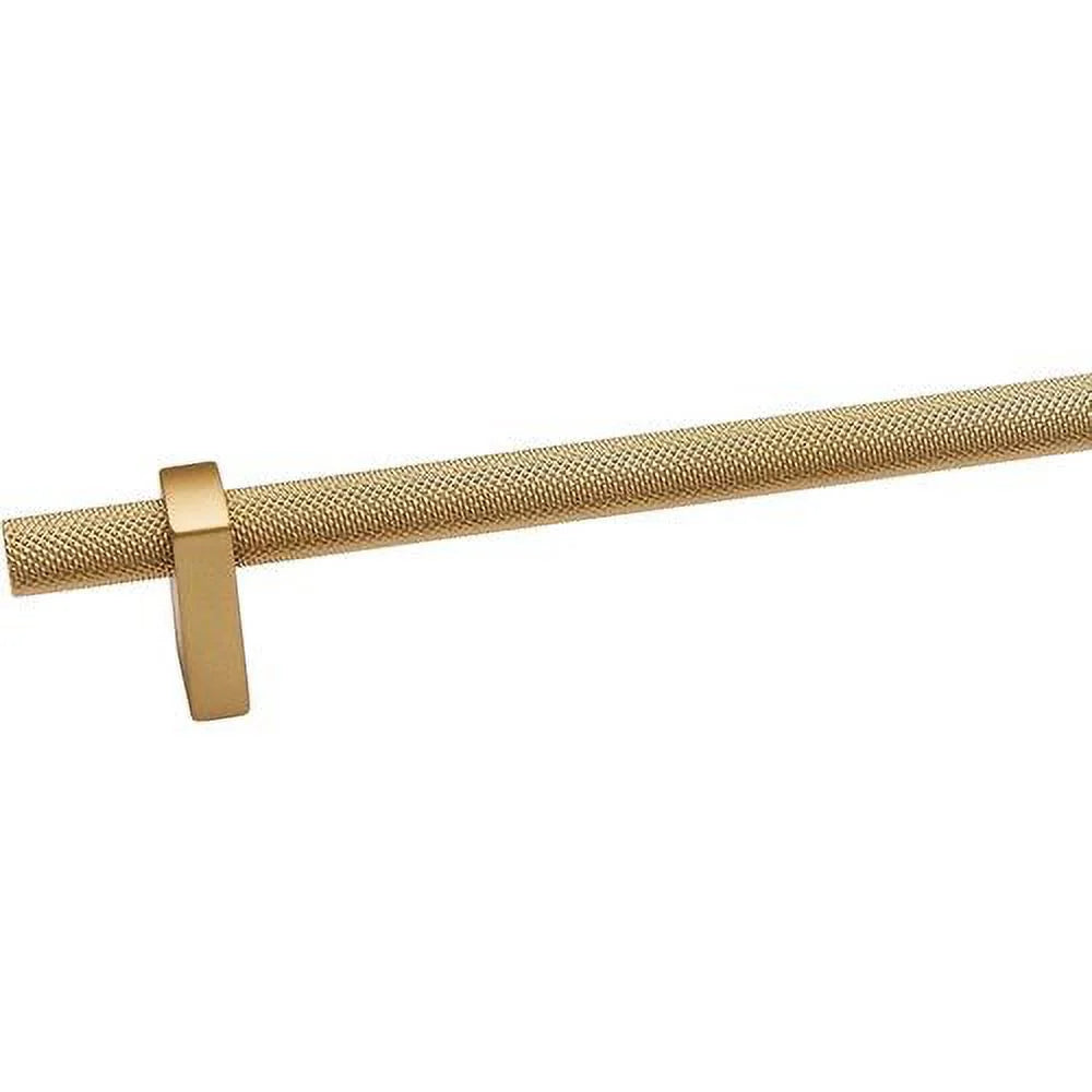24" Center To Center Knurled Bar Appliance Pull Matte Black M397