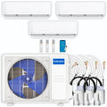 33,000 BTU 3 Zone Ductless Air Conditioner and Heat Pump D56044
