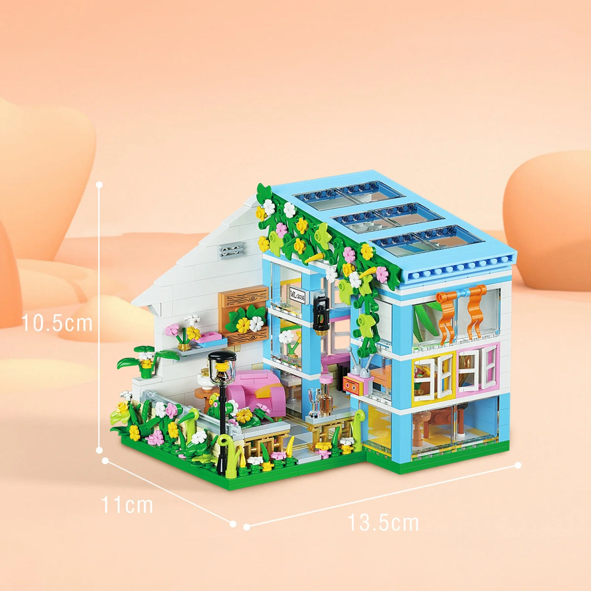 Wooden DIY Miniature Dollhouse Kit M2099