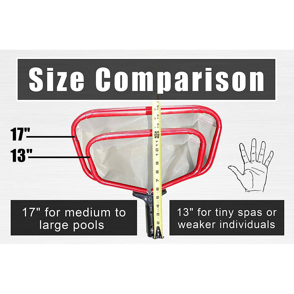 17x22 Heavy Duty Fine Mesh Pool Silt Net G5793