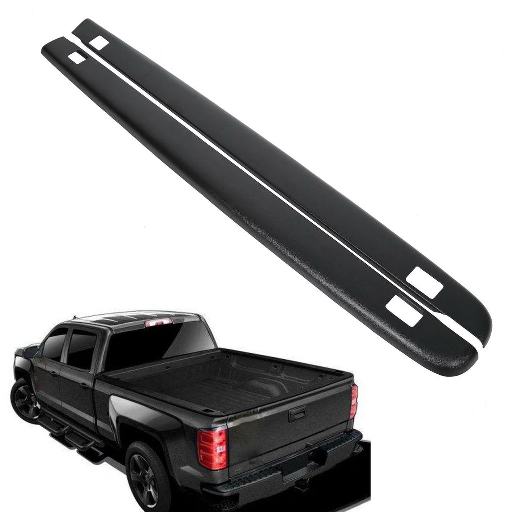 Black Bed Rail Caps Cover For Chevrolet Silverado 1500 X449009