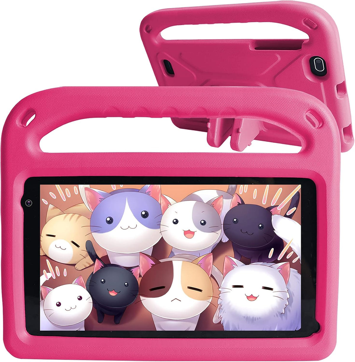7in 32GB ROM 128GB Extended Memory Android 11 Go Kids Tablet Quad-Core IPS HD Display Blue U660