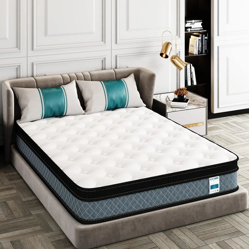 Queen Size Memory Foam Innerspring Hybrid Mattress H847